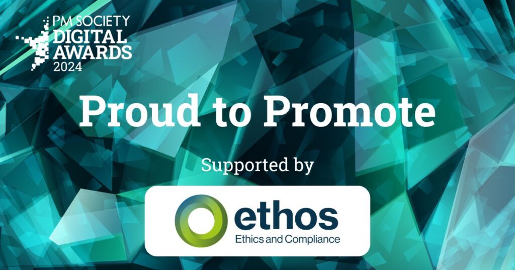 Proud to Promote award, supported by Ethos Ethics and Compliance